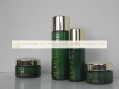 بطری های شیشه ای و بطری های پلاستیکی 100ML 40ML