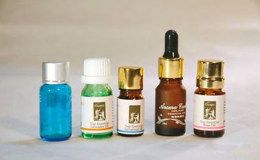 بطری های شیشه ای روغن اساسی اسانس رنگی مینیاتوری 5ml-10ml با کاهنده و کلاهک WT Orifice
